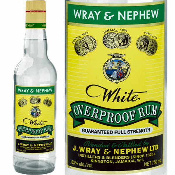 Wray & Nephew White Overproof Rum – REGGAE TREATS