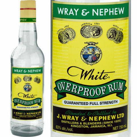 Wray & Nephew White Overproof Rum – REGGAE TREATS